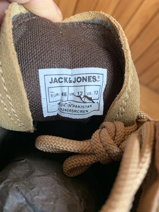 РОЗПРОДАЖ! Ботинки НОВІ jack&jones 46 розмір, чоловічі
