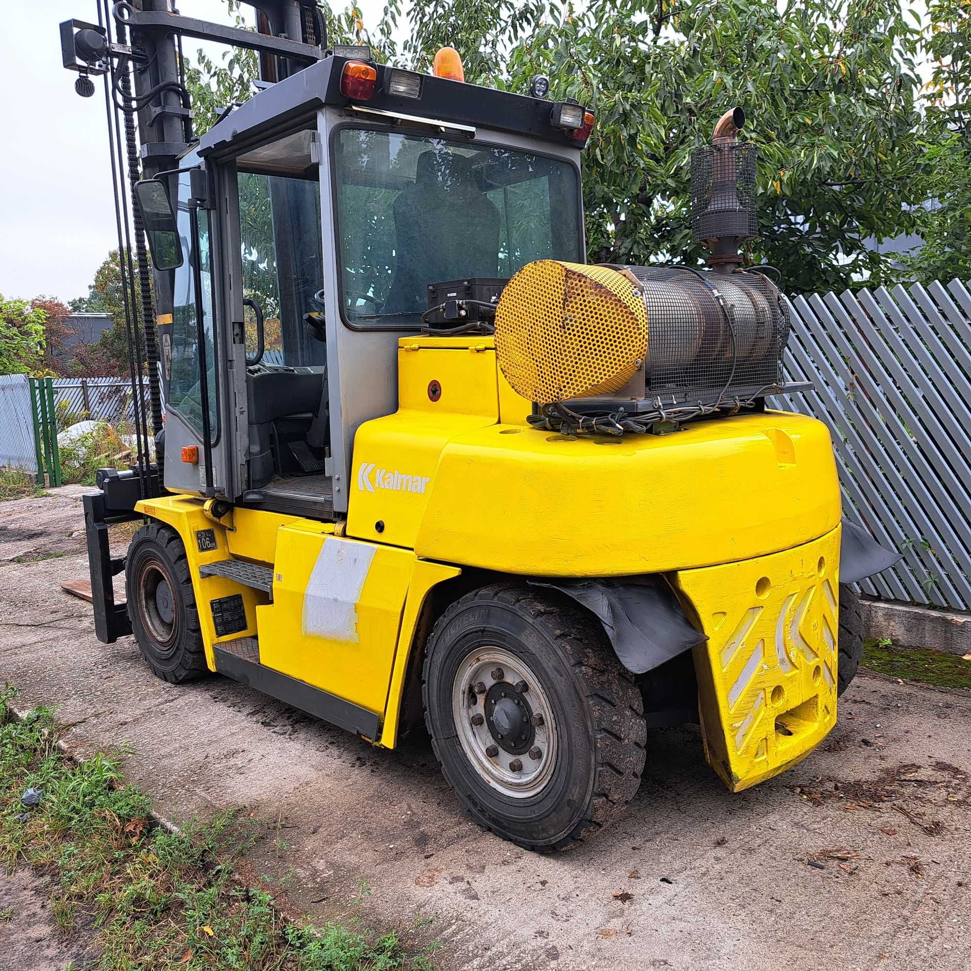 Wózek widłowy Kalmar DCE 60-6. Diesel  2011r.