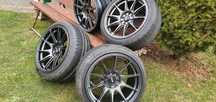 Koła 4x100 felgi 17 4x108 Xxr wheels 8,25 i 9,75 mx5 e30 japan racing