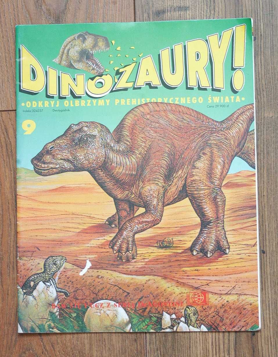 czasopismo - dwutygodnik Dinozaury nr 9 - 1994 - De Agostini