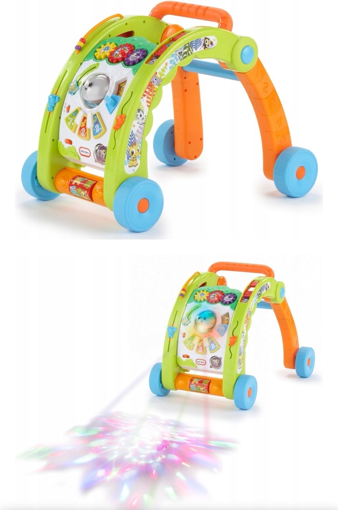 Pchacz little tikes chodzik stół aktywności