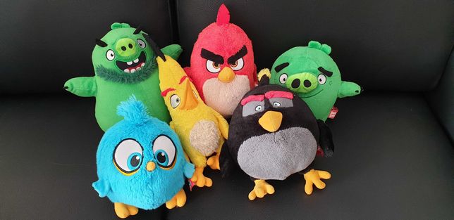 Coleção Completa Peluches Angry Birds 2 - NOVOS