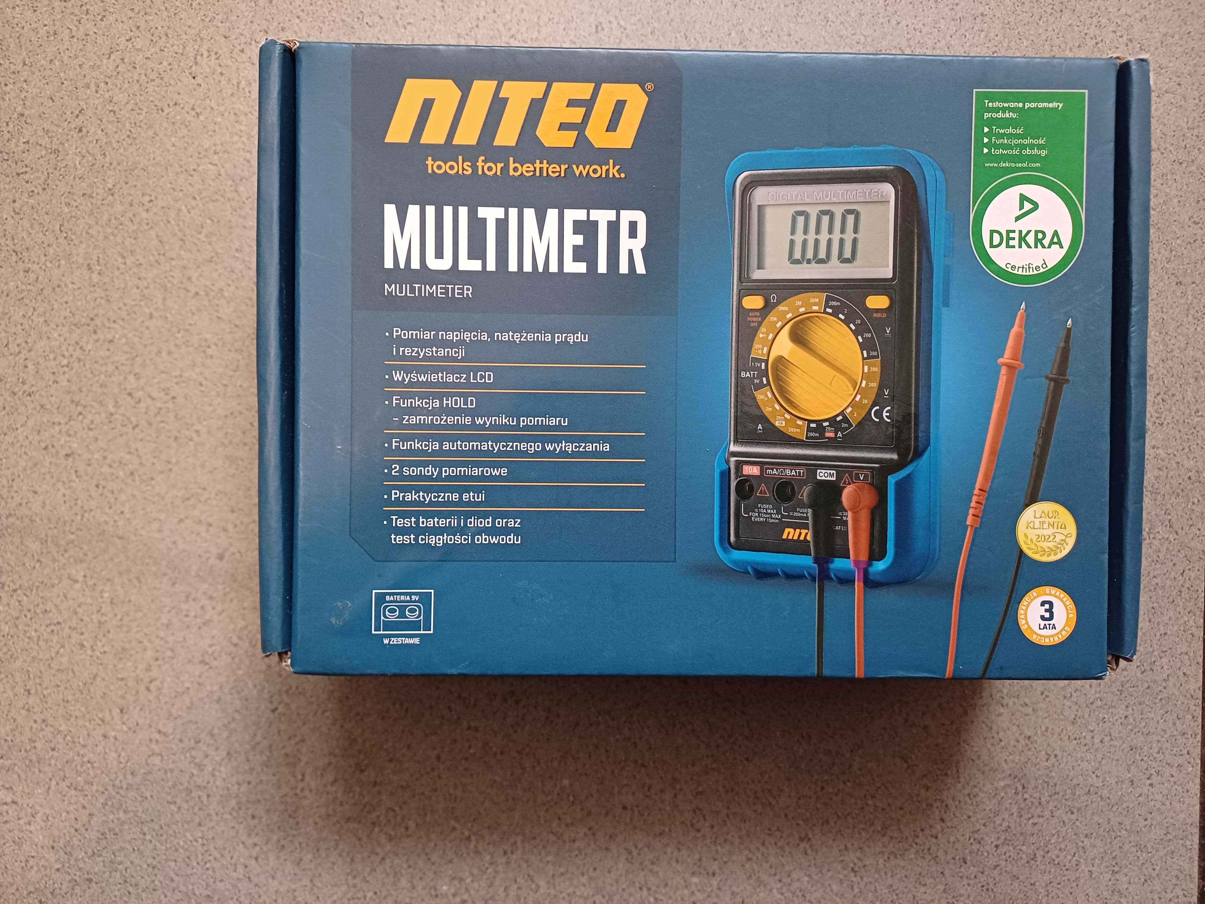 Multimetr Niteo tools for better work