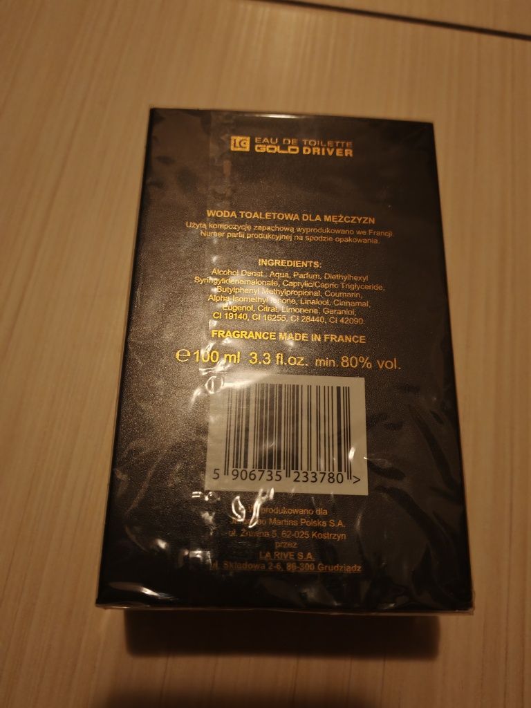 Lucca Cipriano Gold driver 100 ml