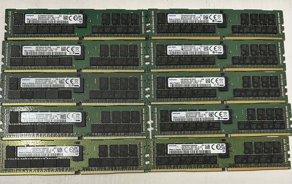 Hynix DDR4 Pc4-2933Y(23500) 32gb RDIMM ecc серверная память