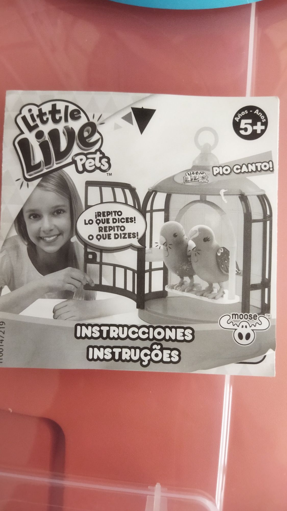 Little live pets pássaros falantes