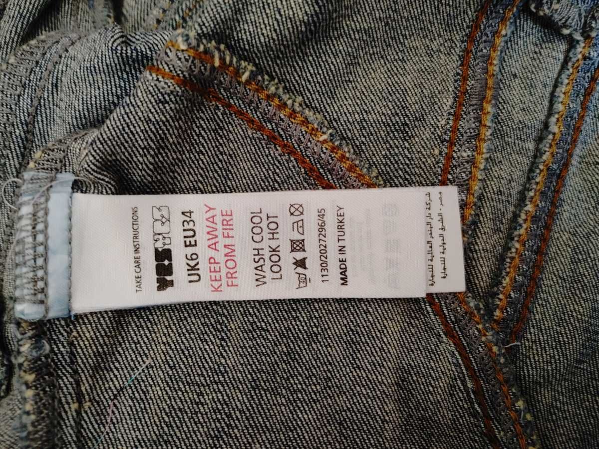 Kurtka 34 Bluza Kurteczka jeans super stan na guziki krótka YESYES