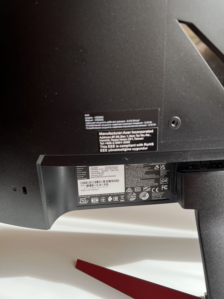 monitor Acer nitro VG220Q