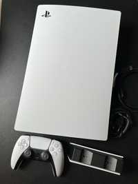 PlayStation 5 Digital Edition (Slim), 825 gb + док станция + игры