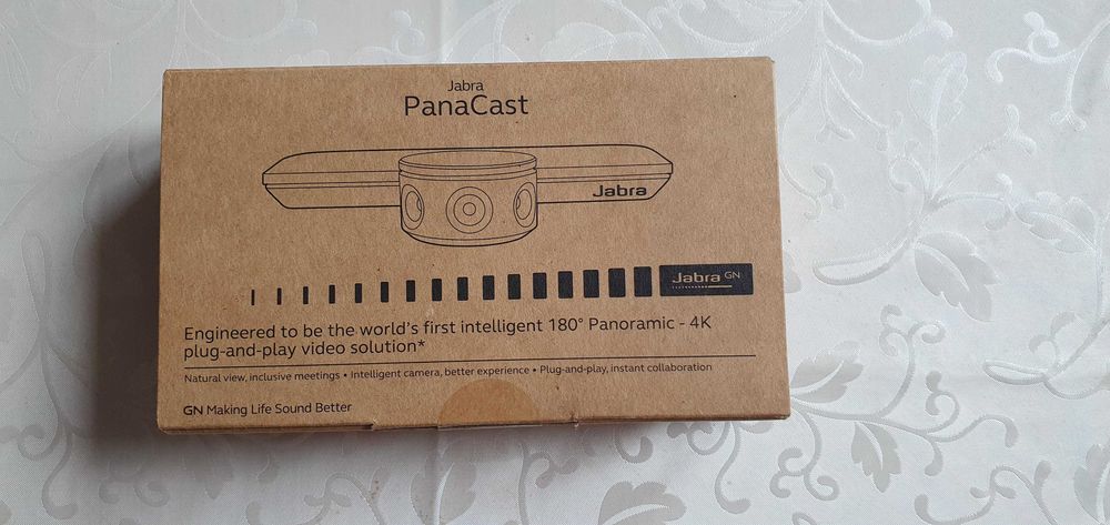 Kamera Jabra Pana Cast 4K panoramiczna, wideokonferencja