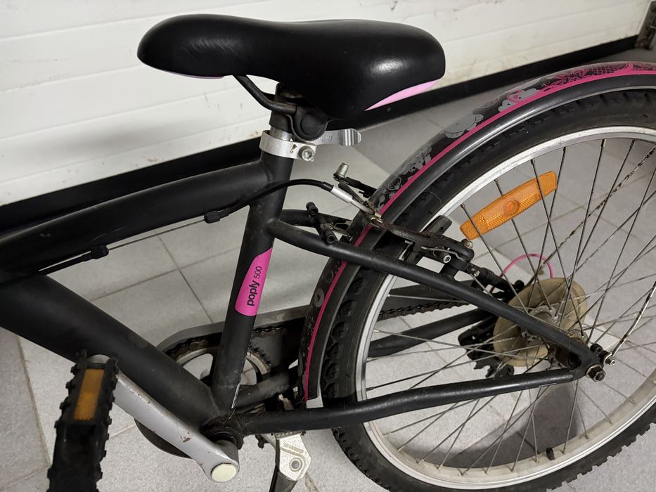 Bicicleta menina BTWIN 24 polegadas