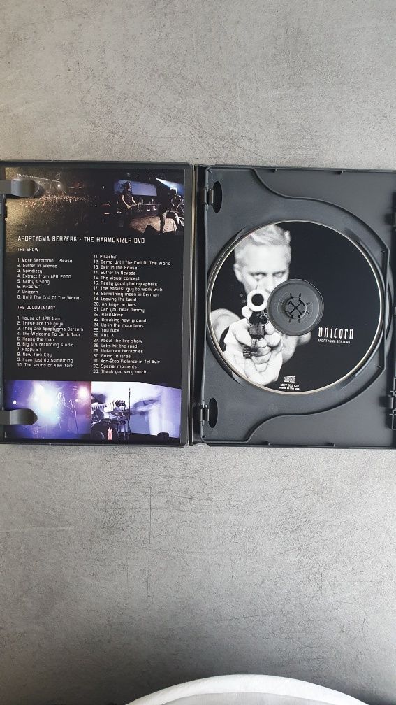 VNV Nation Apoptygma Berzerk DVD (future pop)