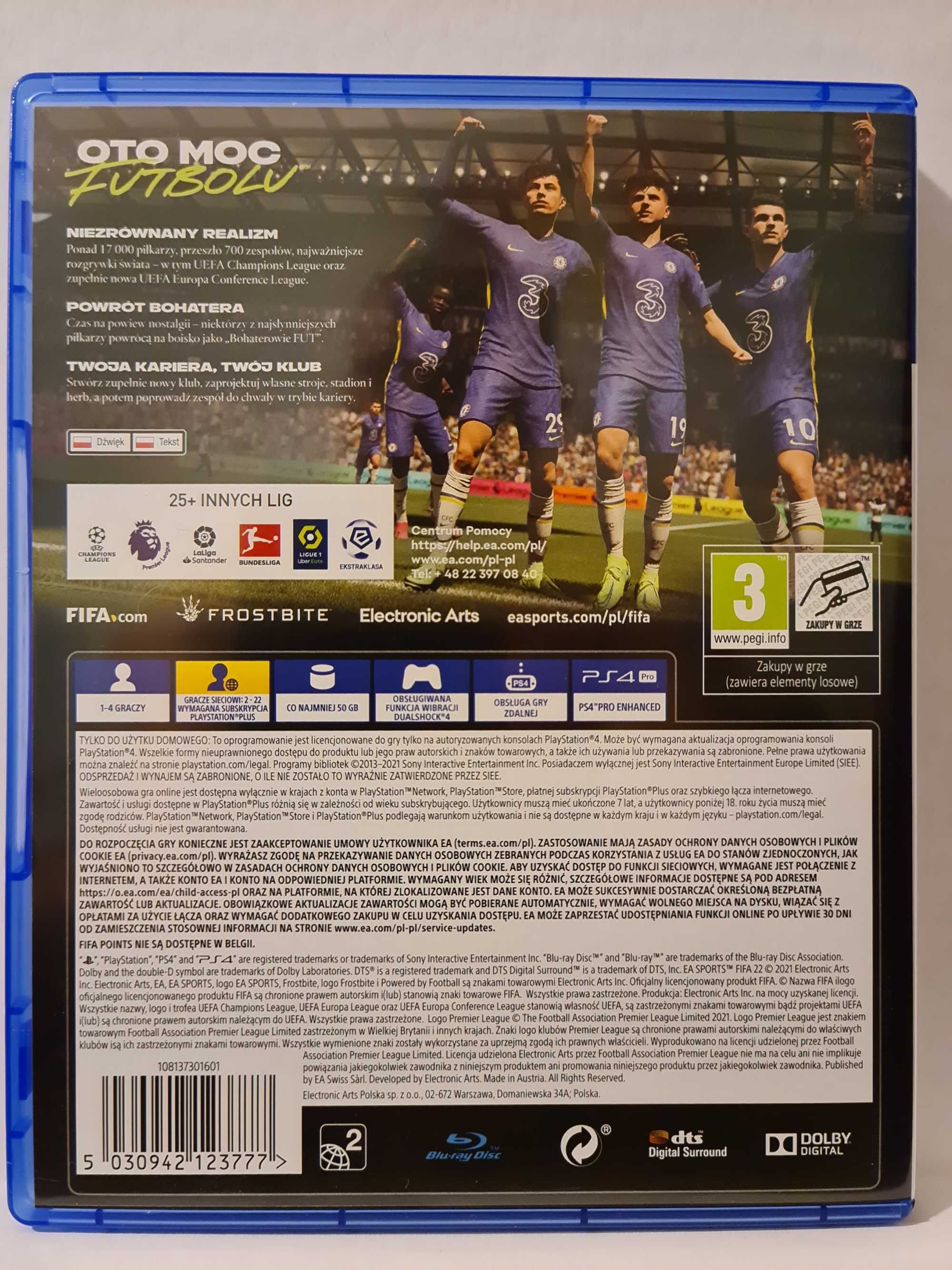 Gra FIFA 22 PS4/PS5