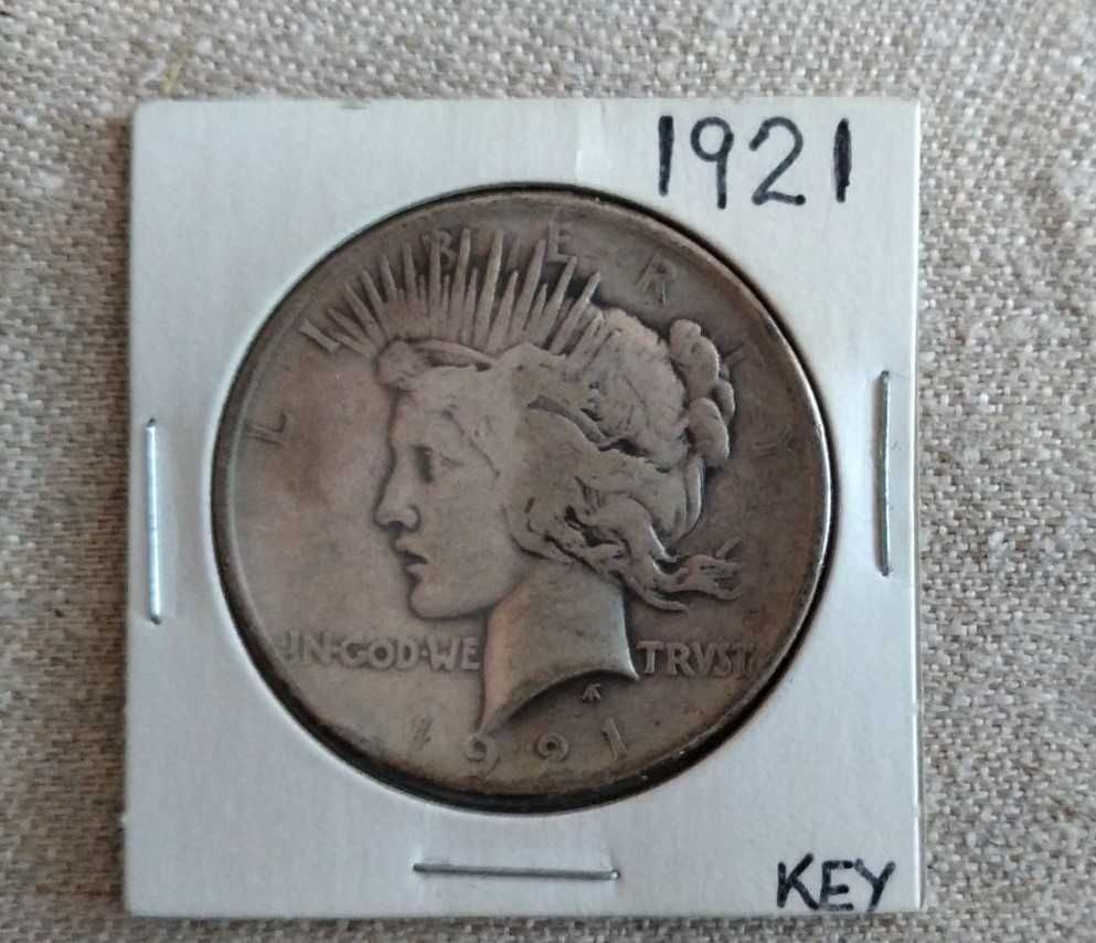 Мирний  долар  1921