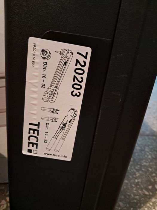 Zaciskarka kalibrownica tece 720203