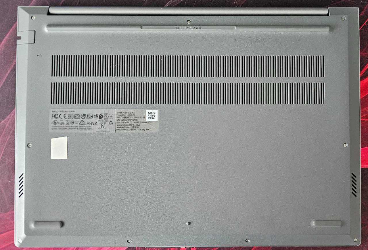 Lenovo ThinkBook 16 G6 IRL i5 1335u / 16GB / 256GB / Windows 11 Pro