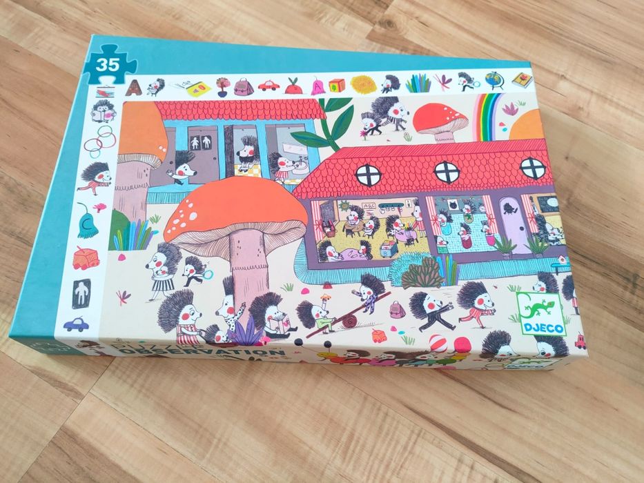 Puzzle obserwacyjne Djeco