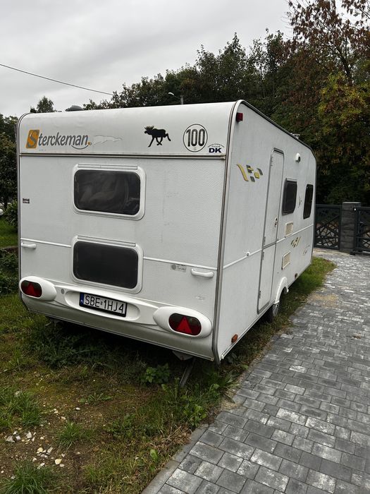 Sprzedam Przyczepę kempingowa 6-cio osobowa DMC1200kg STERCKEMAN 470PE