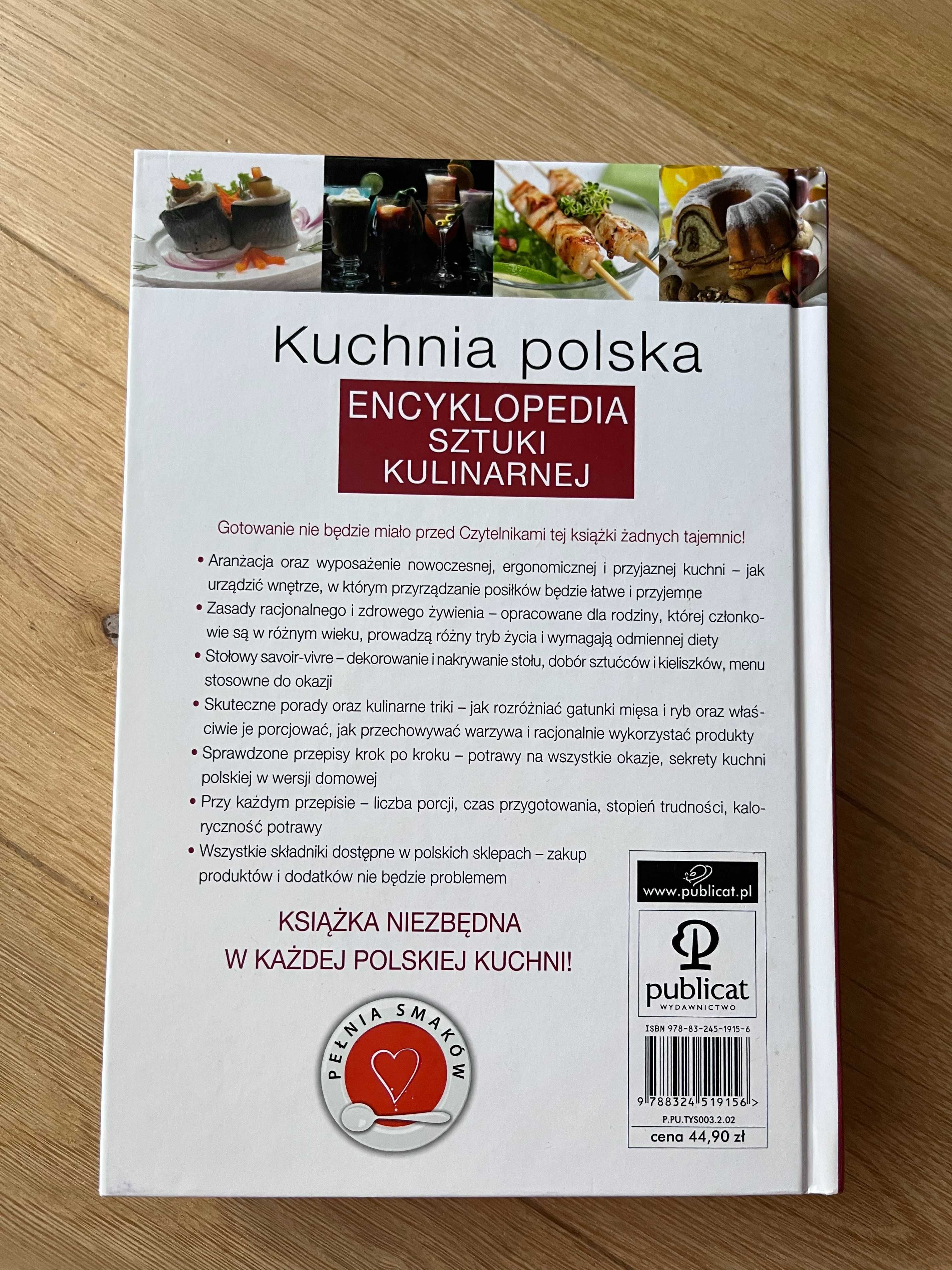 Książka "Kuchnia polska. Encyklopedia sztuki kulinarnej"