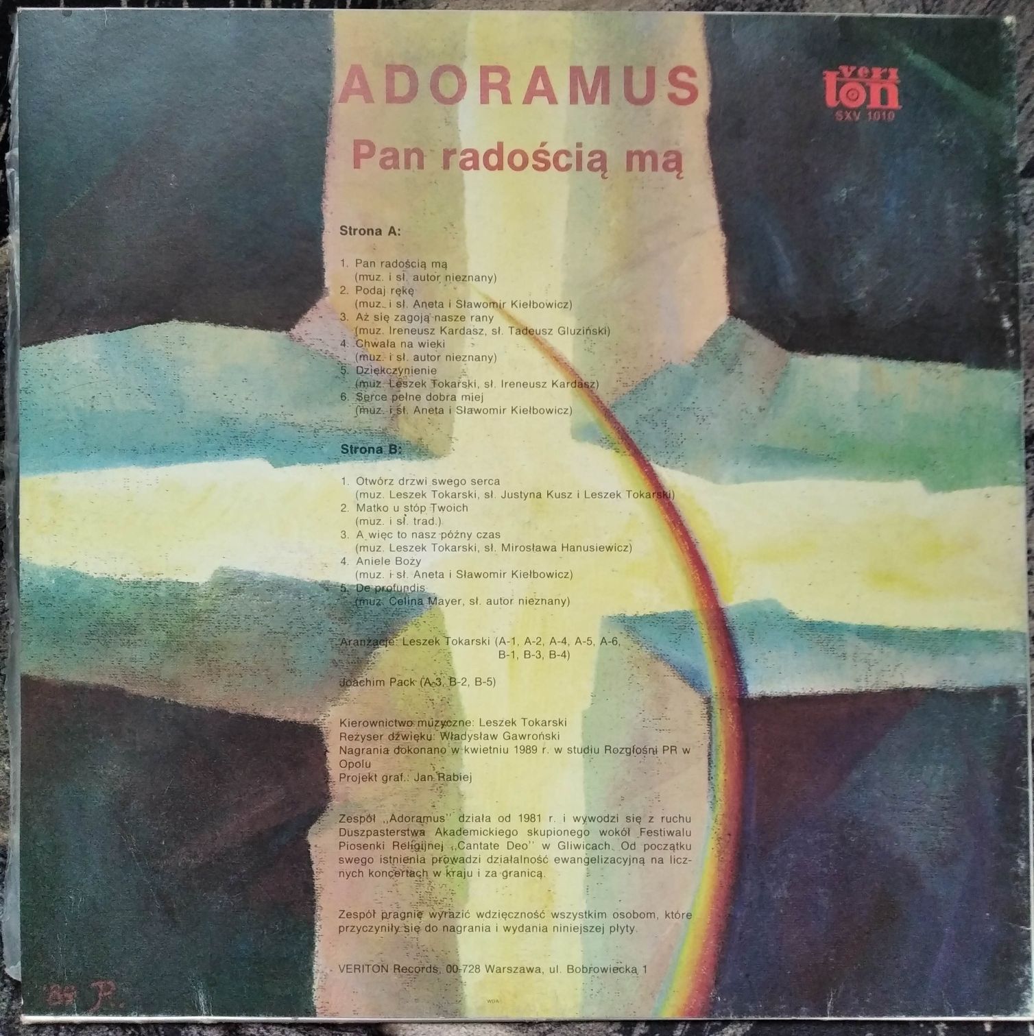 Płyta winylowa Adoramus Pan radością mą