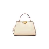 Сумка Tory Burch Eleanor Satchel Leather Tote Bag White