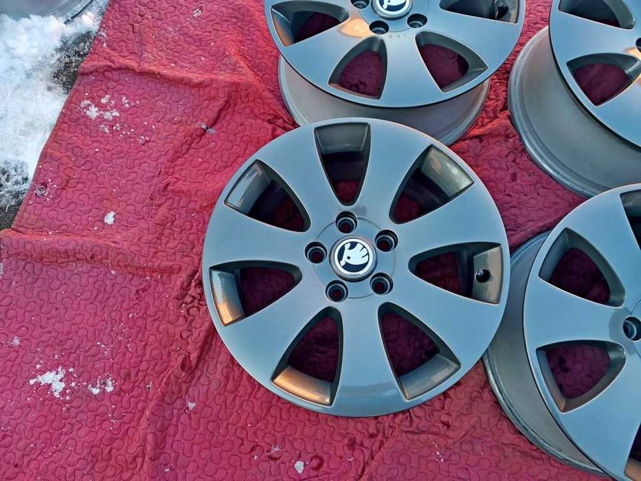 ALUFELGI 16' SKODA OCTAVIA II III Superb Yeti Karoq - ET45 - 5x112