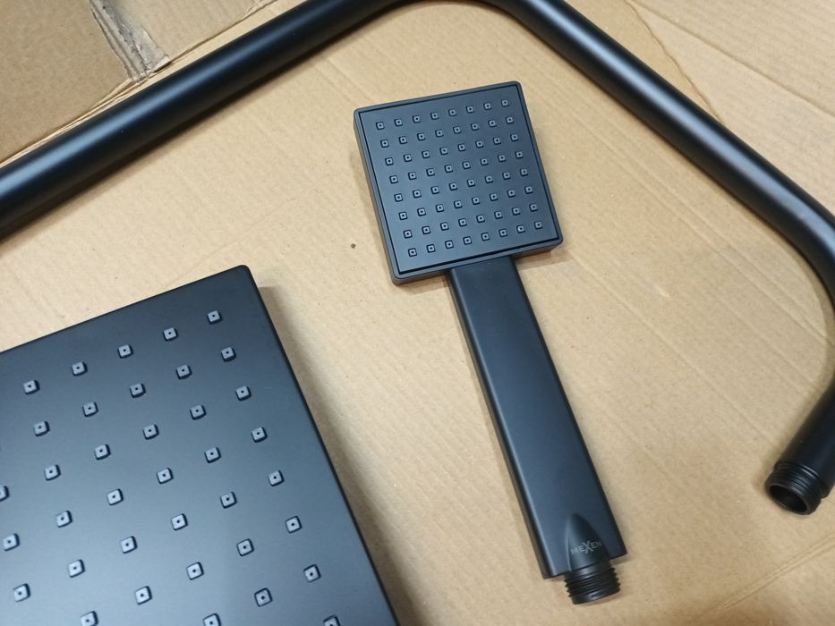 Zestaw prysznicowy mexen czarny