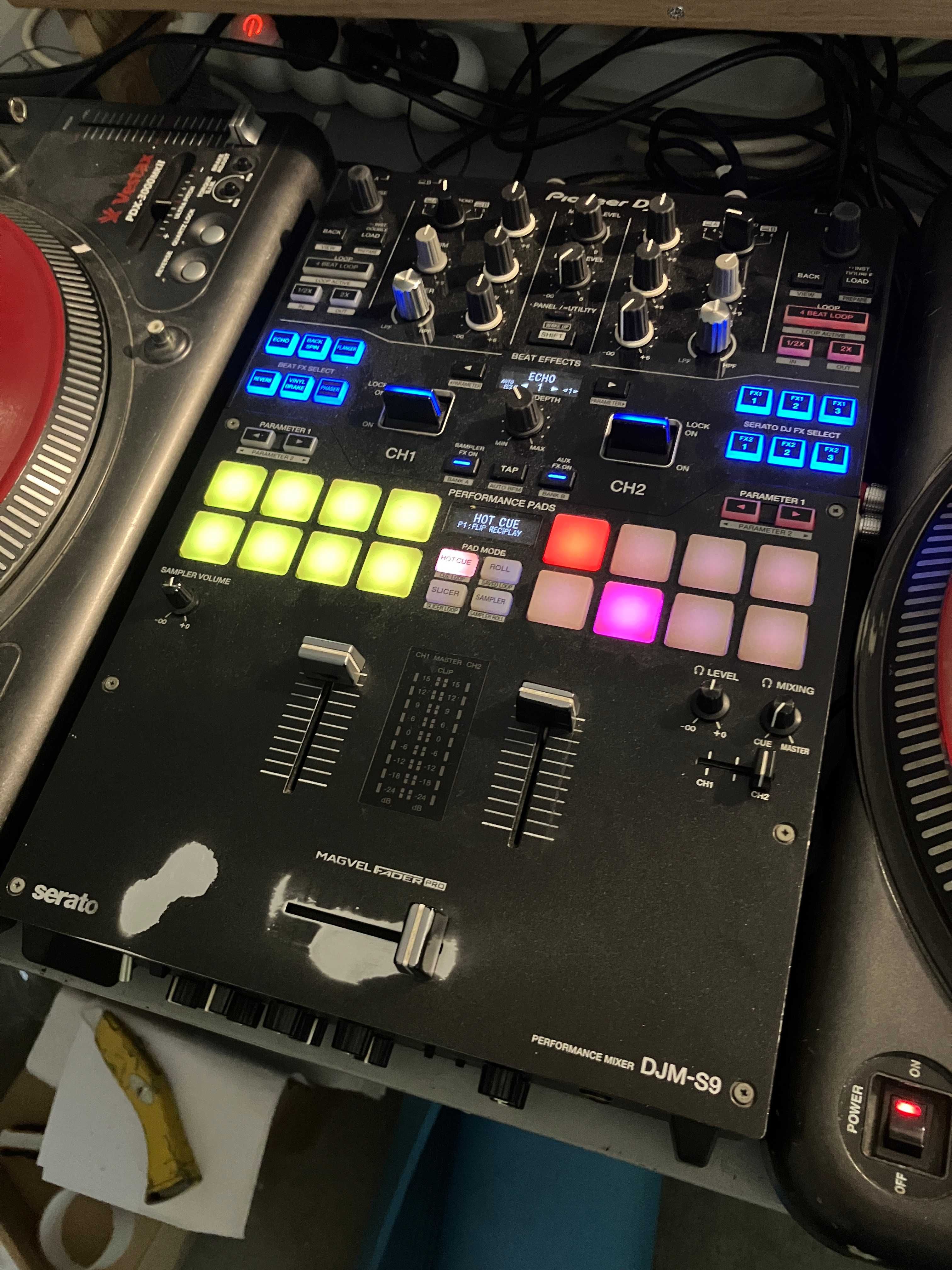 Pioneer DJM S9 + Infinity Fader mixer DJ z Serato
