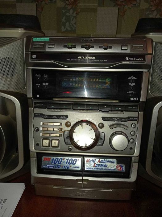 Музыкальный центр SONY MHC-RXD8S/RXD8. Б/У