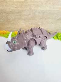Dinozaur zabawka z dźwiękiem i światłem plastikowa zabawka 3+