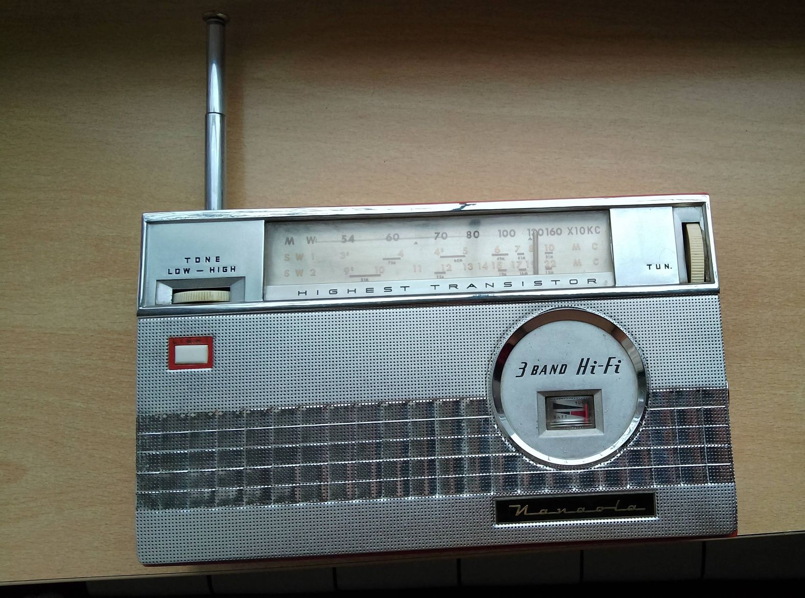 Radio 3 Band Hi-Fi 1963r Nanaola