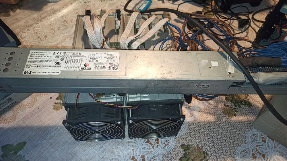 Майнинг биктоин Асик Bitmain Antminer S10