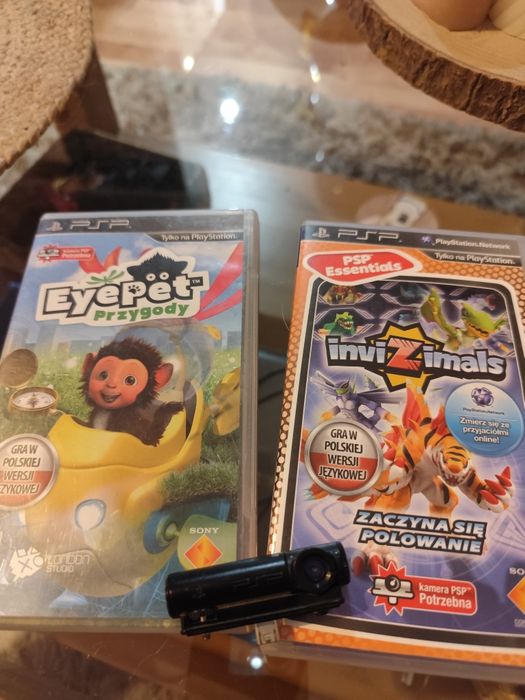 Kamera PSP plus dwie gry