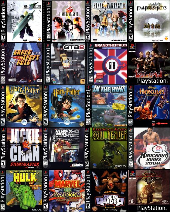 Нові Диски для PlayStation 1/PS1/PSone/ps1/пс1 - ТОПові  ігри.