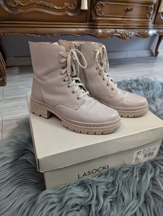 Trapery Lasocki 37 beżowe