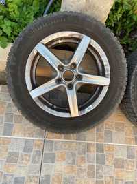 4x Jantes com pneus 205/60 R16 Skoda  - rims with tires