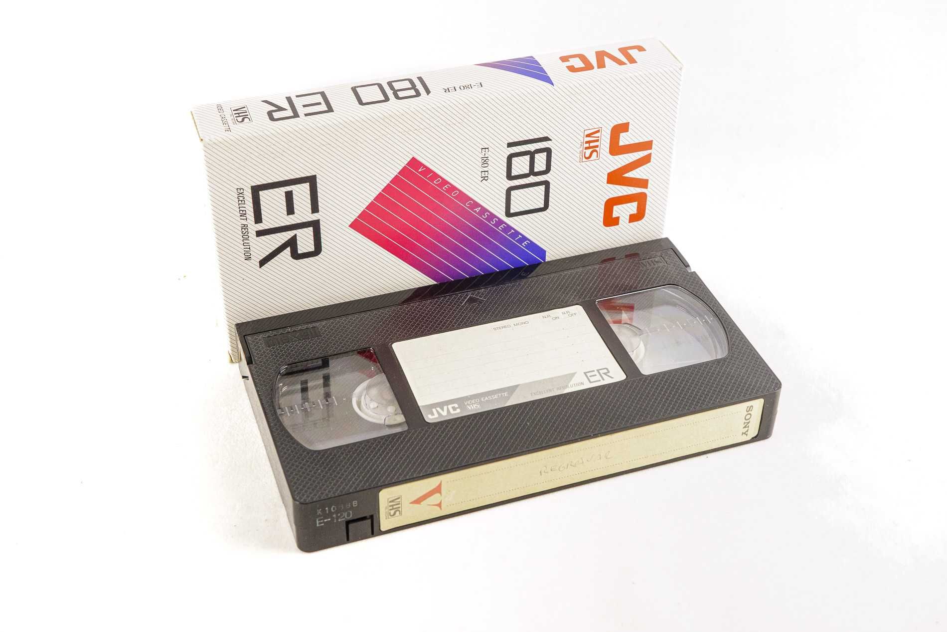 Conjunto de 4 cassetes VHS