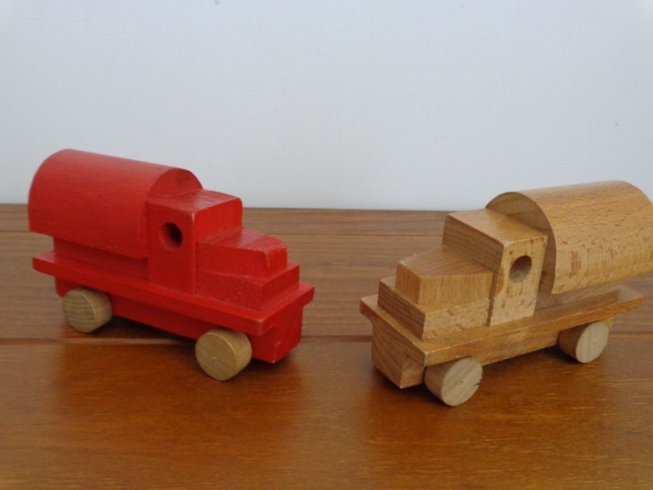 Camionetas para criança em madeira
