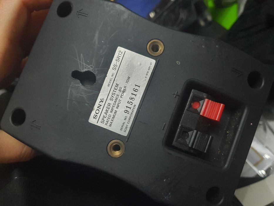 2 colunas Sony SS-SR12 vintage