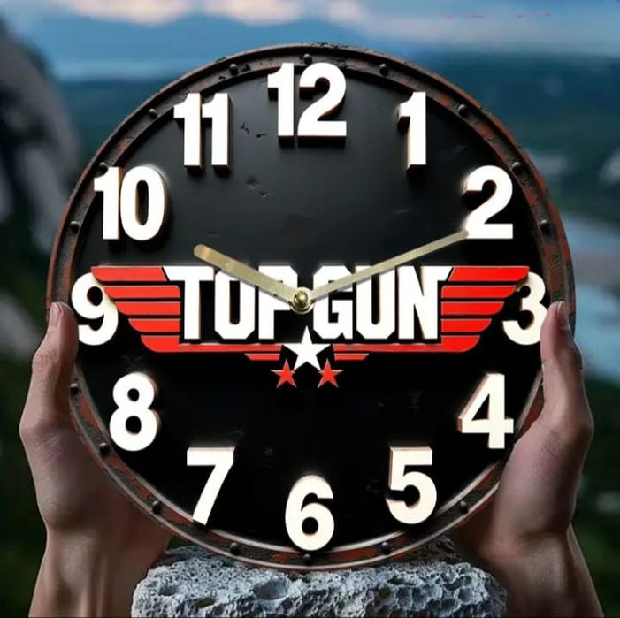 Relógio de Parede Top Gun