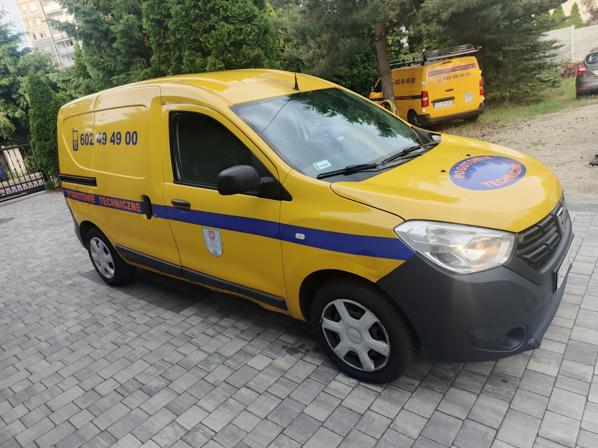 Dacia dokker  cena brutto fv 1.6 2018, klima, bluetooth