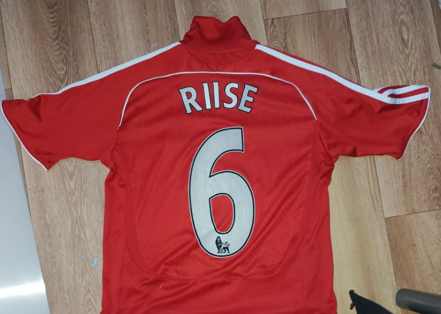 Koszulka Liverpool Carlsberg Riise numer 6 adidas