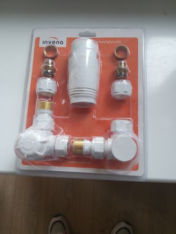 Komplet termostatyczne osiowy biały