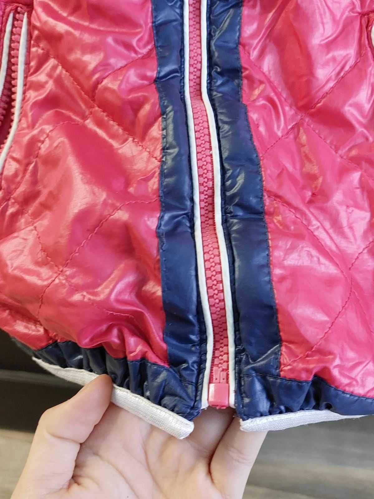 куртка рожева осінь-весна дитяча