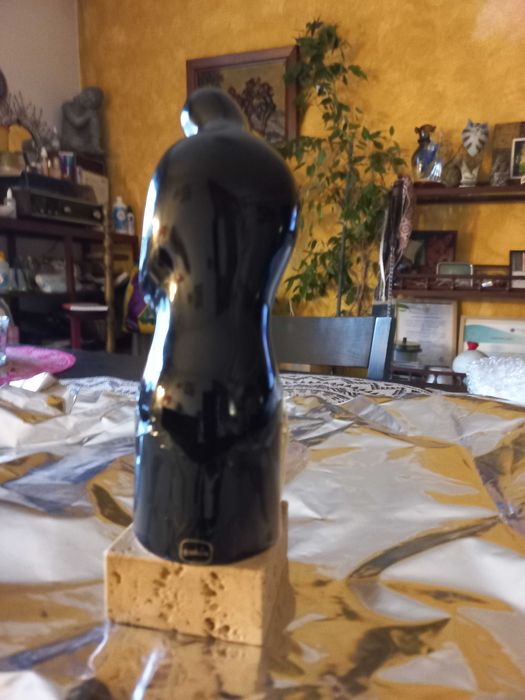 Estátua "Os Amantes" Ouro de ley e metais preciosos. Vintage Galos.