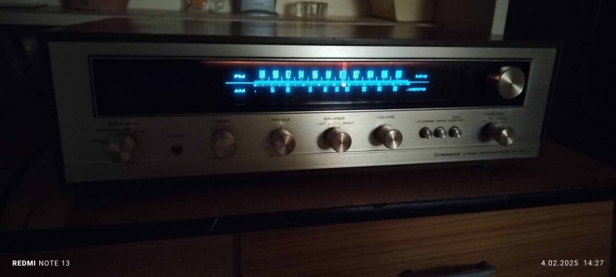 Amplituner Pionier SX-300 Vintage