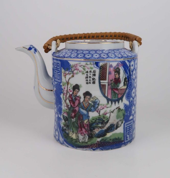 Bule em porcelana da China