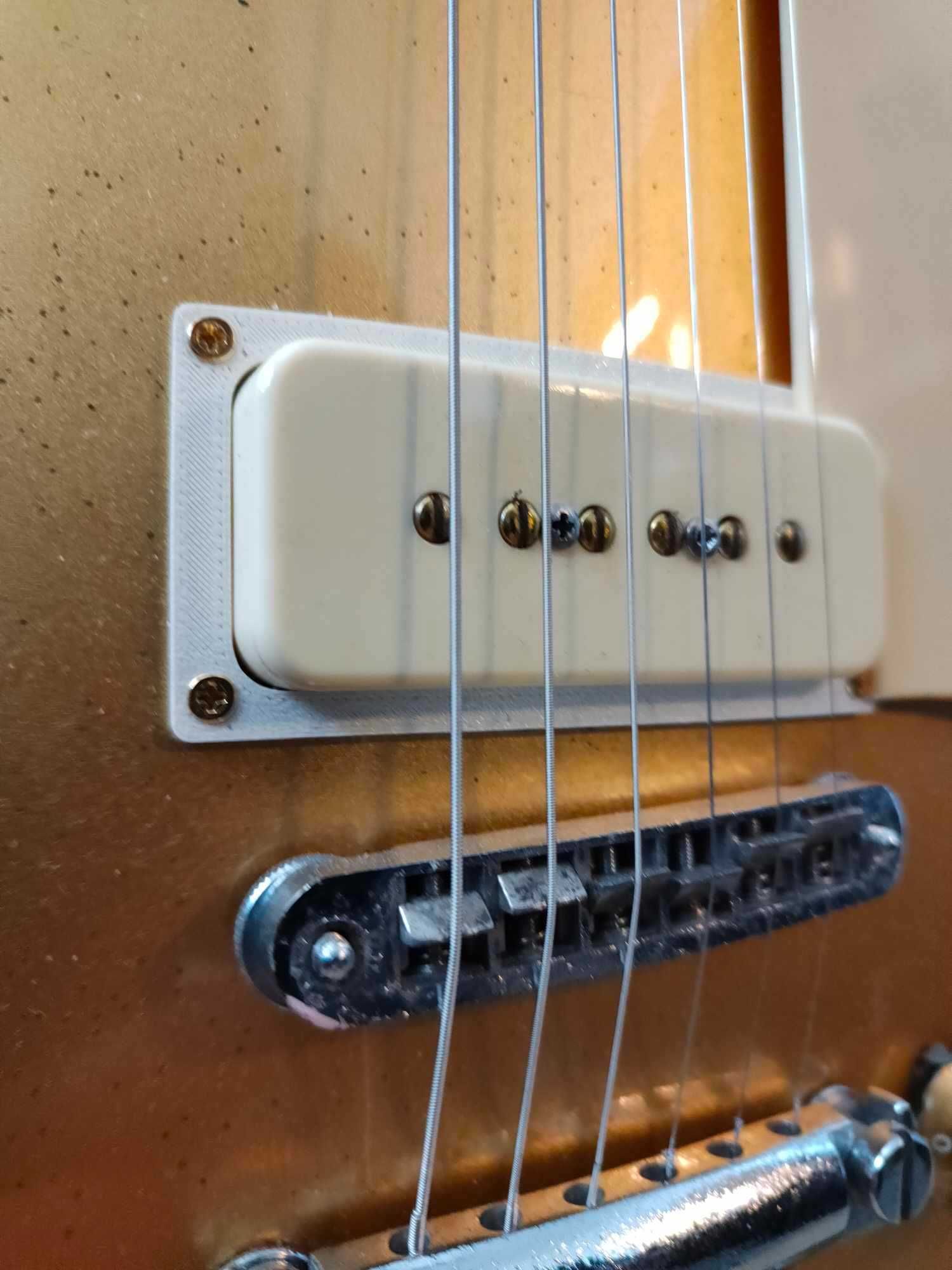 Ramki adapter do przetworników p90 humbucker