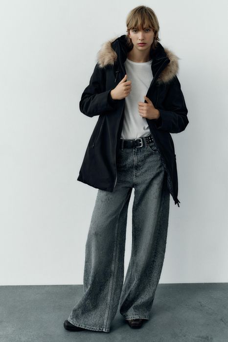 Крутезна парка ZARA великий вибір одягу