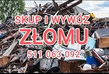 Skup i wywóz złomu z posesji klienta